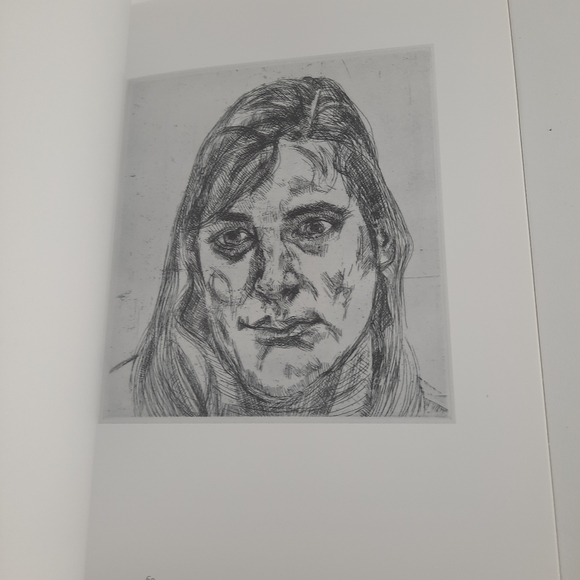 Grandson/Sigmund Freud LUCIAN FREUD ETCHINGS Portraits Coffee Table Book Sketch - Picture 5 of 10